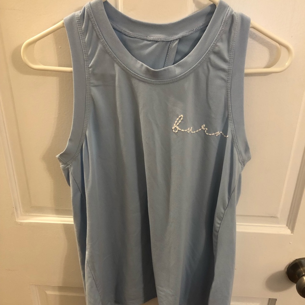 Burn Boot Camp tie back tank